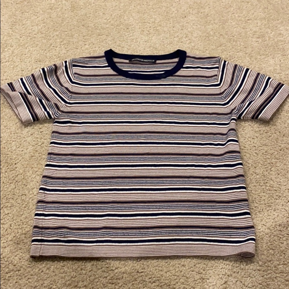 Striped Brandy Melville t shirt